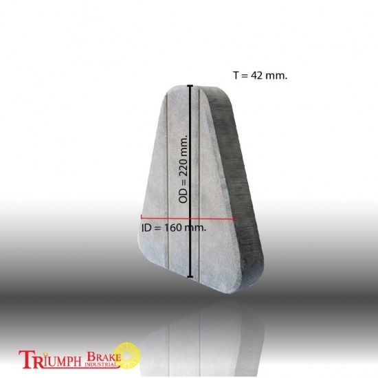 ผ้าเบรคอุตสาหกรรม ไทรอัมพ์ผ้าเบรค  - ก้อนเบรคเครื่องจักร ผ้าเบรคอุตสาหกรรม ไทรอัมพ์ผ้าเบรค  - ก้อนเบรคเครื่องจักร