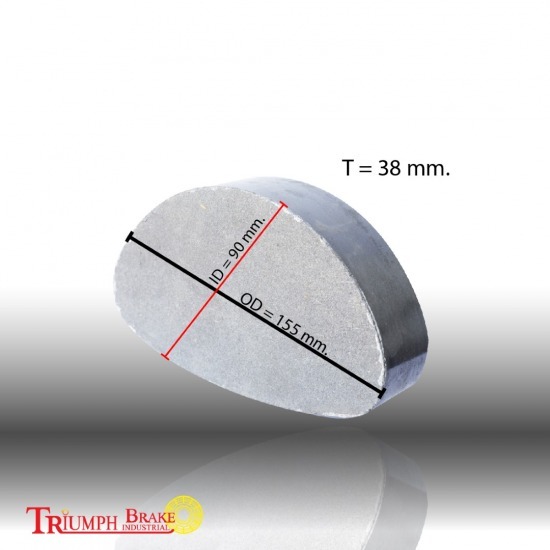 ผ้าเบรคอุตสาหกรรม ไทรอัมพ์ผ้าเบรค  - ก้อนเบรครถเครน ผ้าเบรคอุตสาหกรรม ไทรอัมพ์ผ้าเบรค  - ก้อนเบรครถเครน